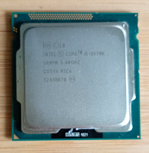 Intel core 3570k - intel, 3.40ghz