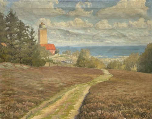 Impressionist küstenlanschaft - impressionist,