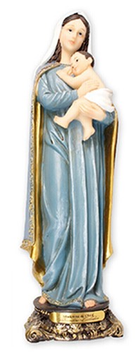Madonna child statue - madonna, 5"