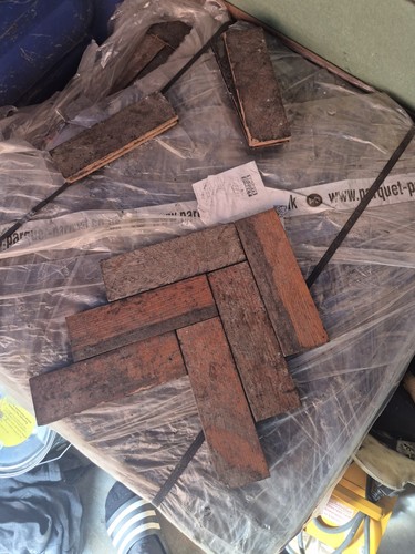 Reclaimed oak parquet flooring - reclaimed,