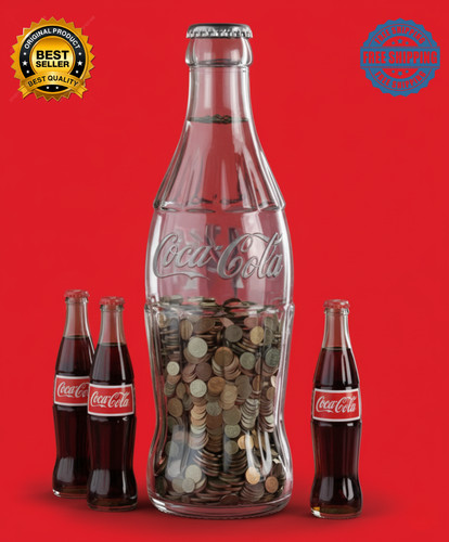 Giant coca cola money - cola, 2