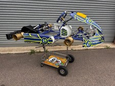 USED 2024 TONY KART 401 RR  LN LANDO NORRIS CHASSIS - ROTAX X30 - OTK TONYKART