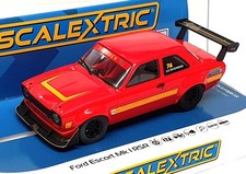 Scalextric 1/32 Scale Slot Car C4571 - Ford Escort Mk I RSR #74 Ovenden - Red