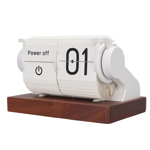 Vintage flip clock - flip,