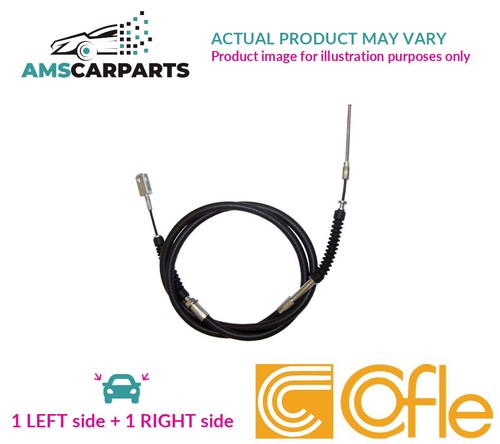 Handbrake cable pair - handbrake, front