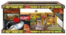 ZooMed ReptiHabitat Bearded Dragon Kit Premium Reptile Habitat Complete Starter