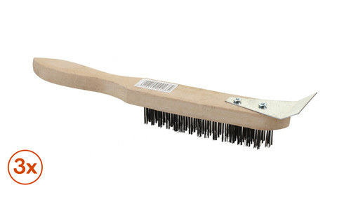 Charcoal grill brushes set - charcoal, of