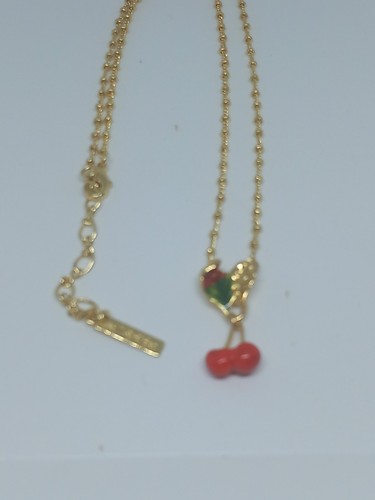 Les nereides cherry necklace - les,