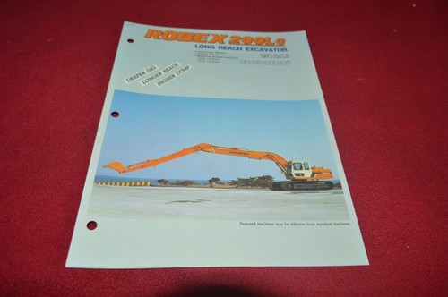 Hyundai 200lc long reach - long,