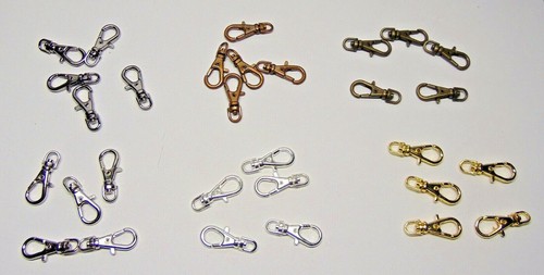 Metal swivel clips hooks - swivel,