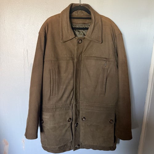 Laksen real leather brown - real,