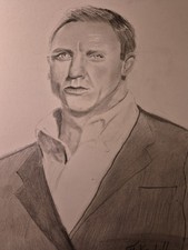 Daniel Craig James Bond Pencil