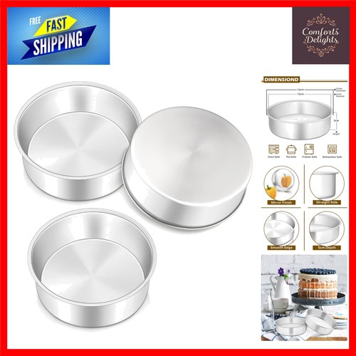 Durable round cake tins set - durable,
