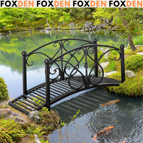 Garden bridge metal - garden,