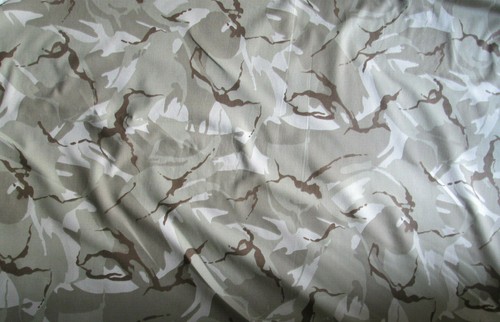 Camouflage fabric cotton - cotton, drill