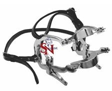 Equine Dental Millenium Speculum Horse Mouth Gag Stainless Steel Leather Straps