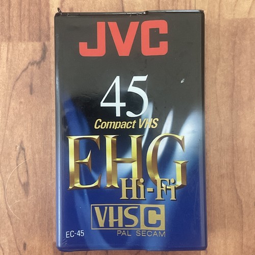 New jvc compact vhs camcorder - compact,