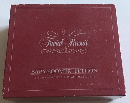 Trivial pursuit baby boomers - pursuit,,