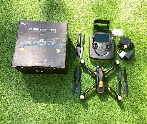 Hubsan fpv brushless h501s - brushless,