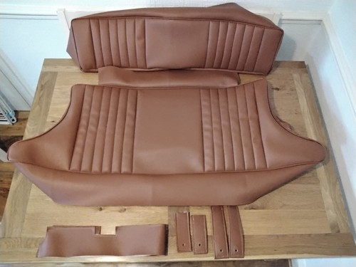 Mgb rear seat covers in - ,