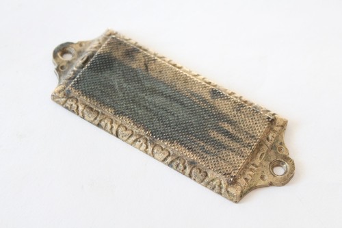 Antique match striker plate - antique,
