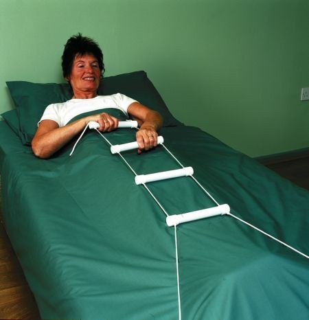 Rope ladder bed hoist - hoist,