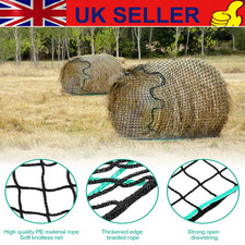 Horses Wild Boar Large Round Bale Hay Net Field Haynet 4.5cm hole 5ft diam NEW