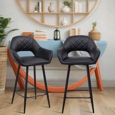 Set of 2 Modern Bar Stools