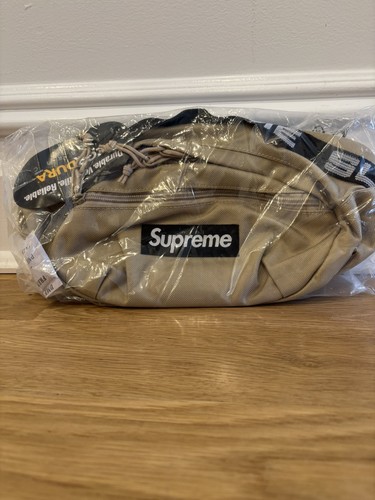 Supreme ss18 waist bag - bag, tan