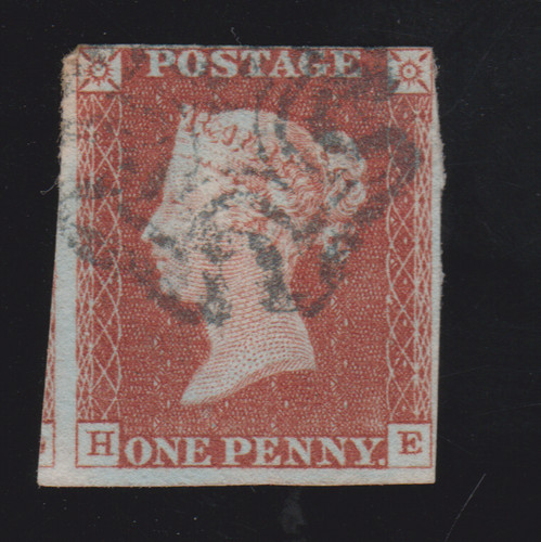 1841 sg8a penny - qv, red