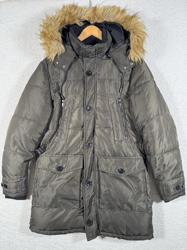 Zara coat puffer jacket parker - jacket,