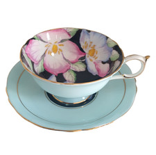 Vintage 1930's Paragon Double Warrant Teacup and Saucer Wild Dog Rose 7656