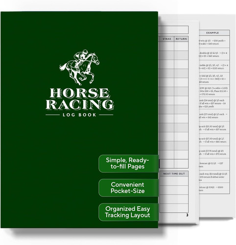 Horse racing log - racing, book