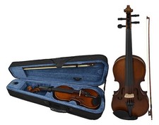 1/8 Size Violin Kit with Bow, Case & Rosin by Sotendo