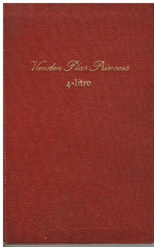 Vanden plas princess - plas, 4-litre