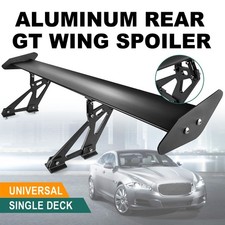 Universal Rear Spoiler GT Style Adjustable Trunk Wing Car Racing 43.3''