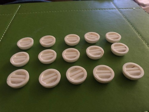 Subbuteo rugby bases - , 15.