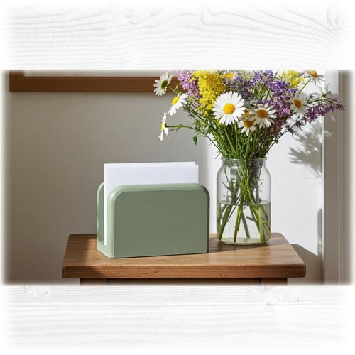 Solid wooden letter holder - letter,