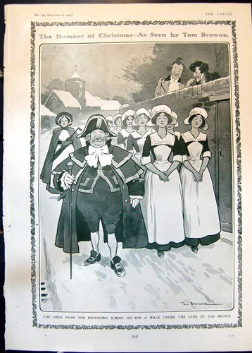 Old humour christmas - humour, girls