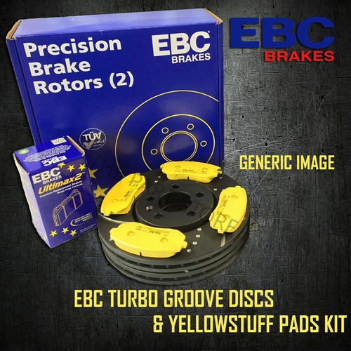 Ebc rear grooved brake - brake, discs