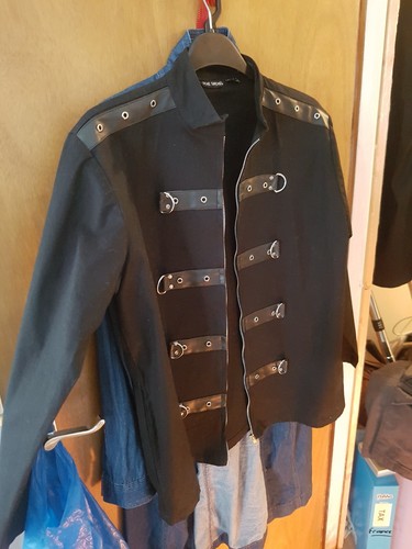 Men gothic jacket coat - men’s,