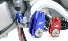 ZETA REAR BRAKE CLEVIS KAWASAKI KX KXF SUZUKI RMZ 65 125 150 250 450 RED BLUE