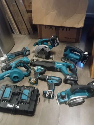 Makita 18v cordless tool set - makita,