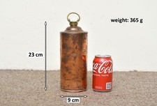 vintage old SHIRLEY'S HECLA copper hot water bottle - FREE DELIVERY