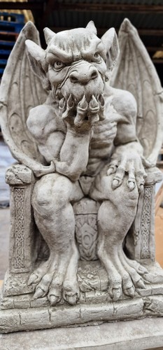 Heavy stone king gargoyle - heavy,