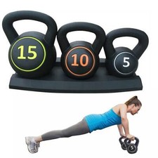 Kettlebell 3 Piece Home Gym