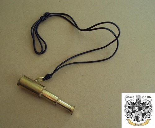Pirate working brass telescope - pirate,