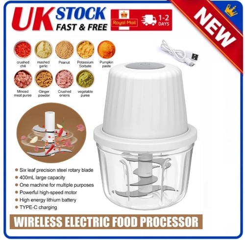 Mini food chopper electric - food,