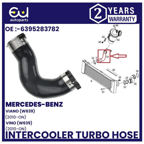 Intercooler turbo hose for - intercooler,