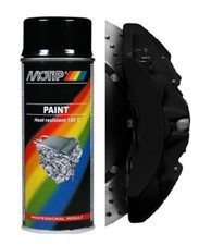 GLOSS BLACK Brake Caliper Paint Spray Aerosol 400ml (CP/4092) Motorbike K